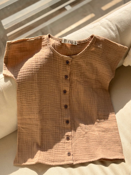 Cotton Cloud Shirt - Beige